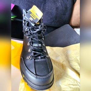 Mens Caterpillar Steel Toed Work Boots